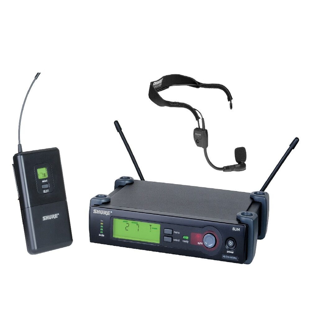 Shure SLX set - SM35 Headset huren - ALV Rent