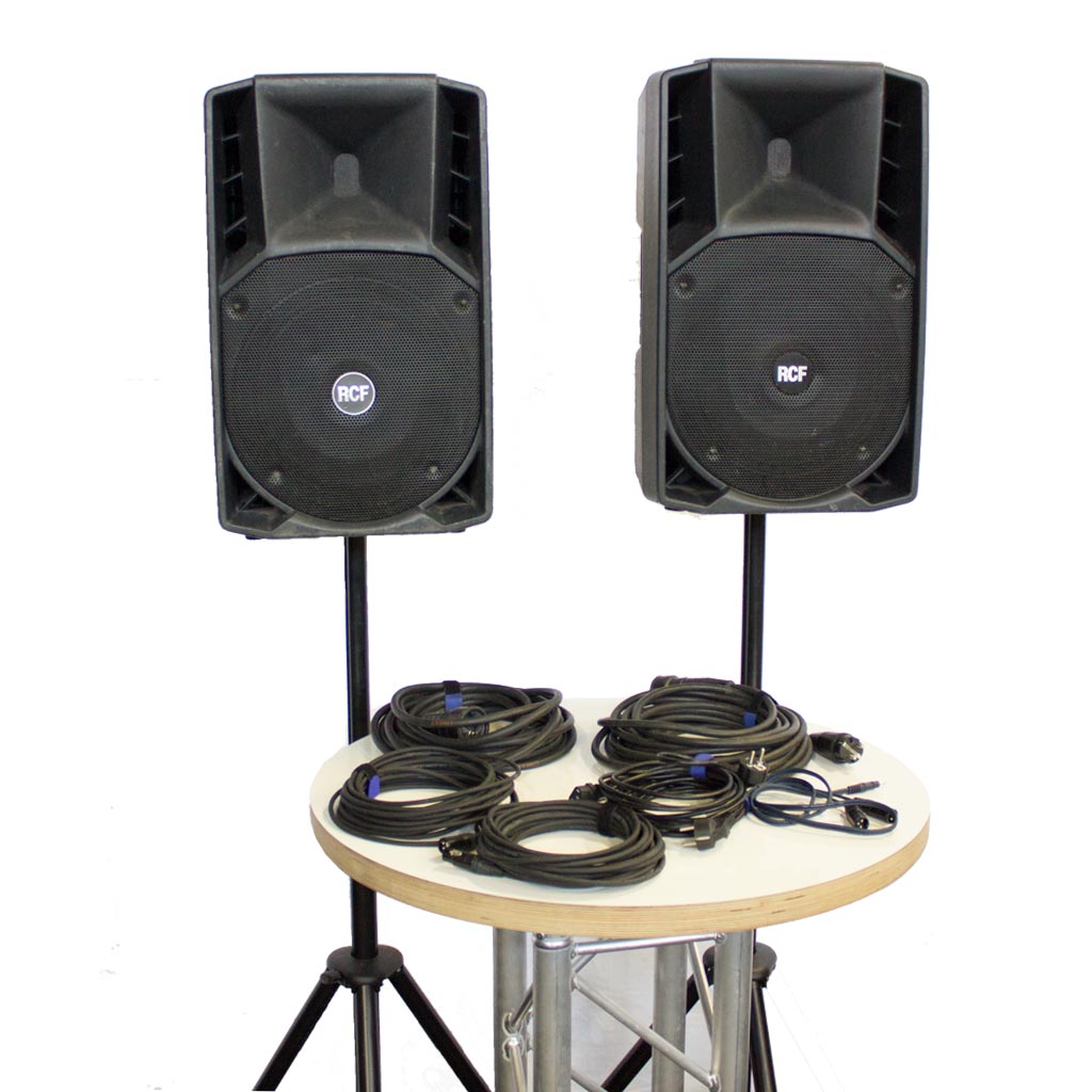 Speakerset 2 2 x RCF 712 topspeaker