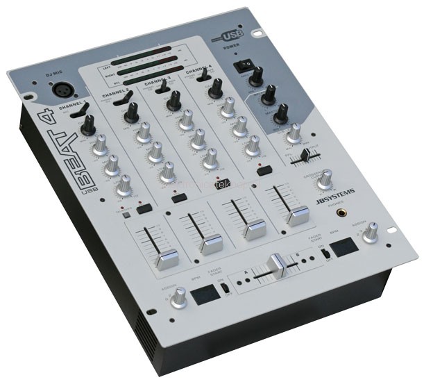 JB Systems 4 kanaals mixer