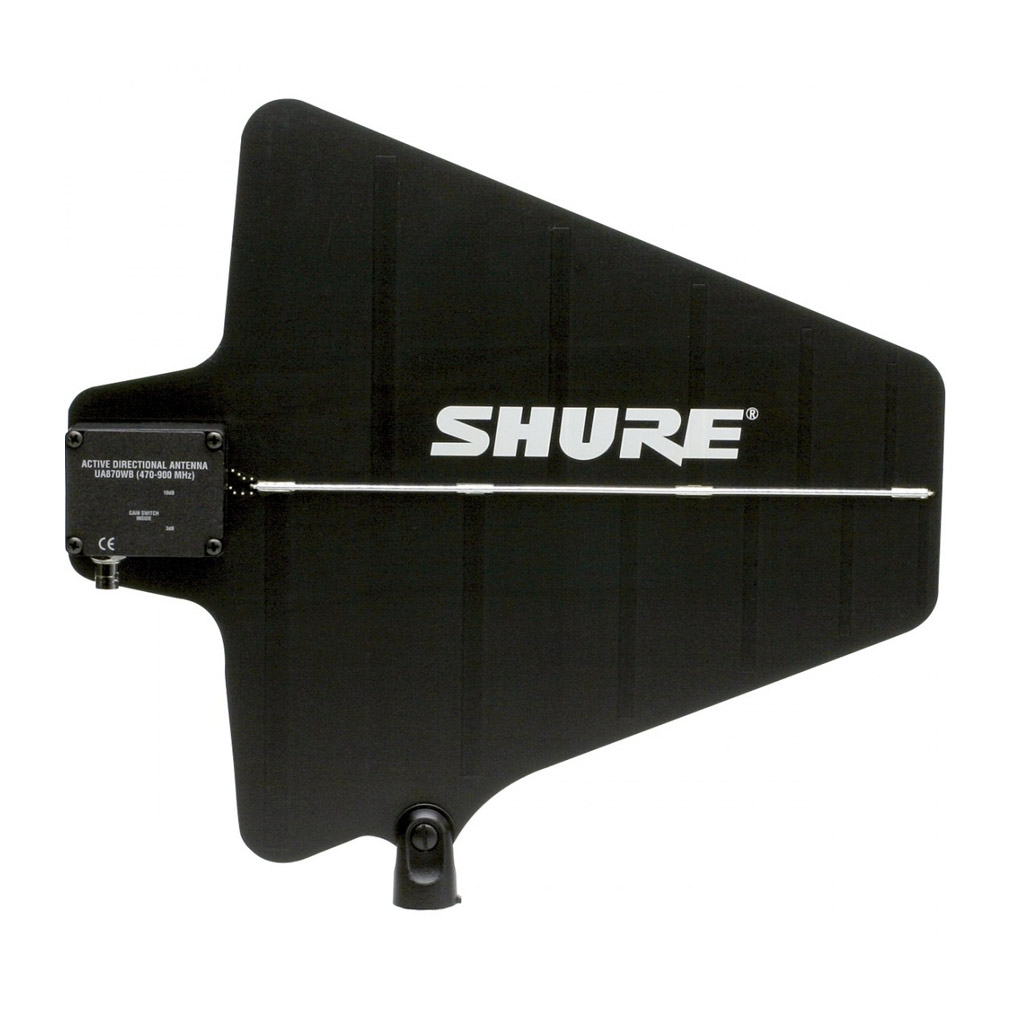 Shure UA870WB actieve antenne vlag