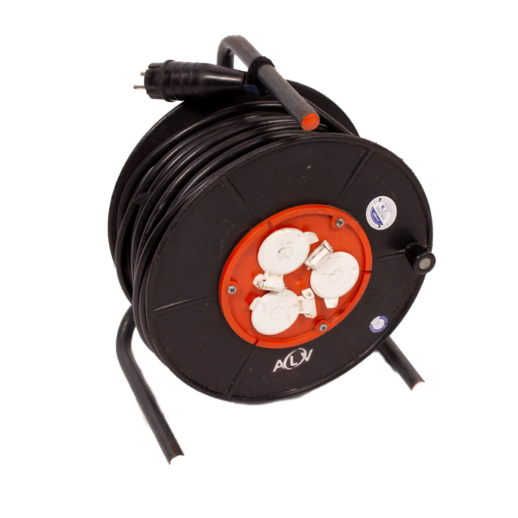 230 Volt haspel 25 mtr
