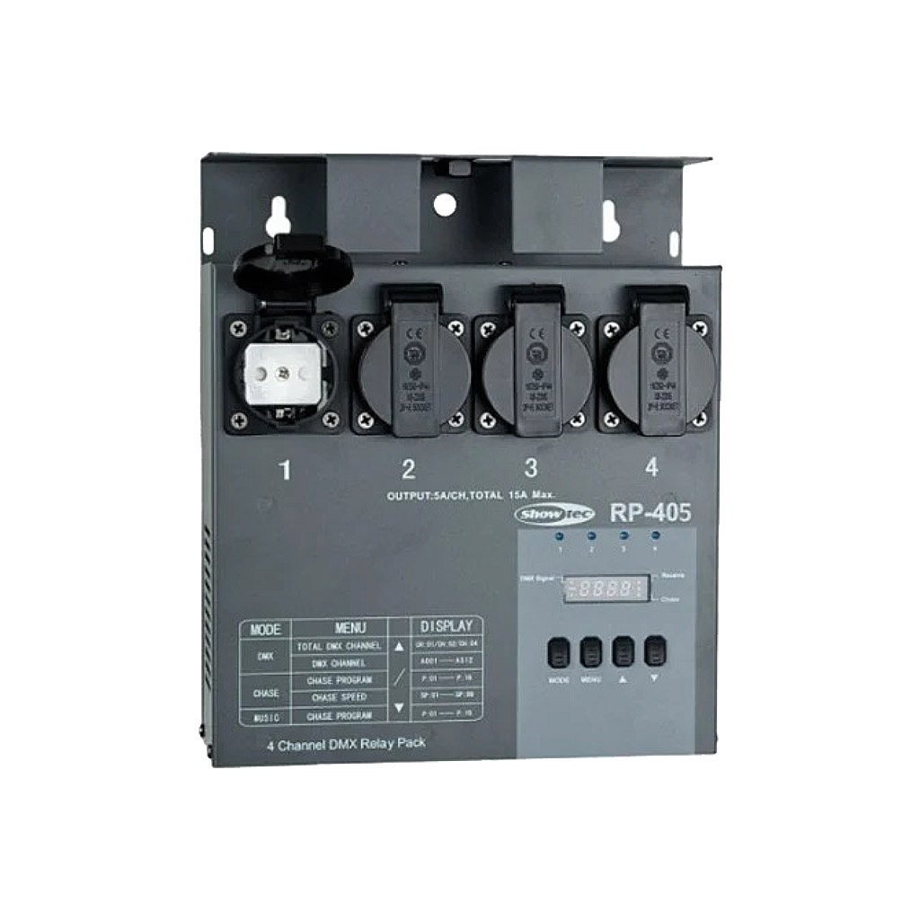 Relaypack 4CH DMX 5A