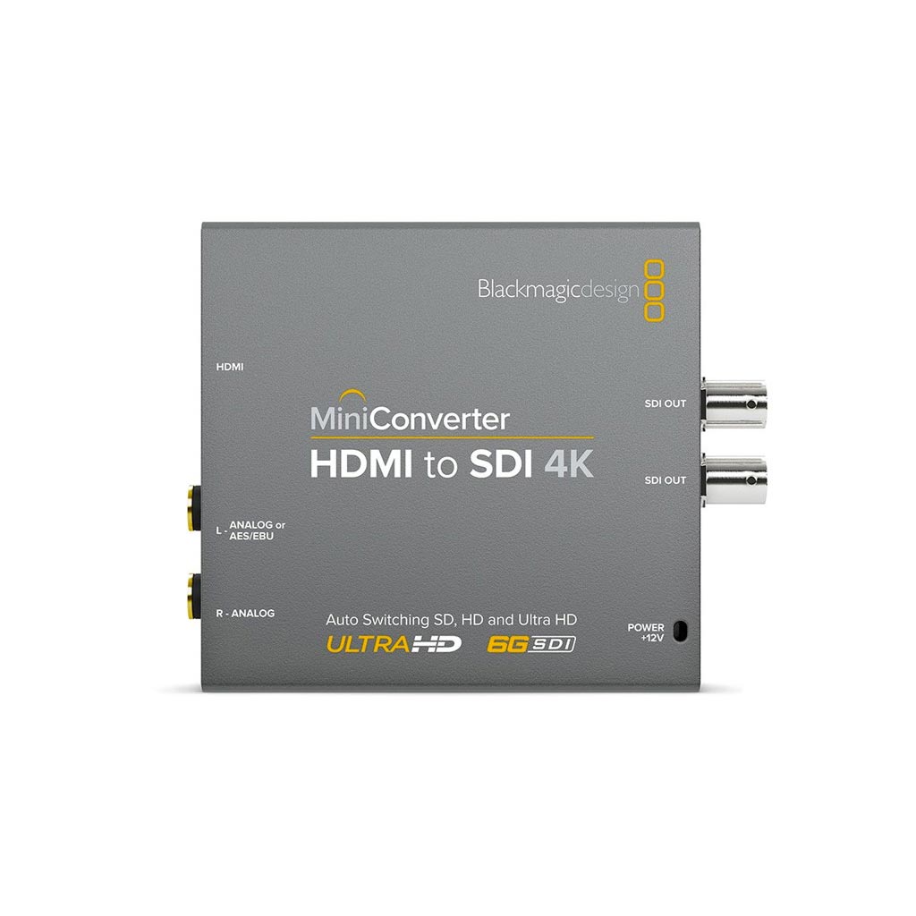 Blackmagic Mini Converter HDMI to SDI + 2 x SDI out.