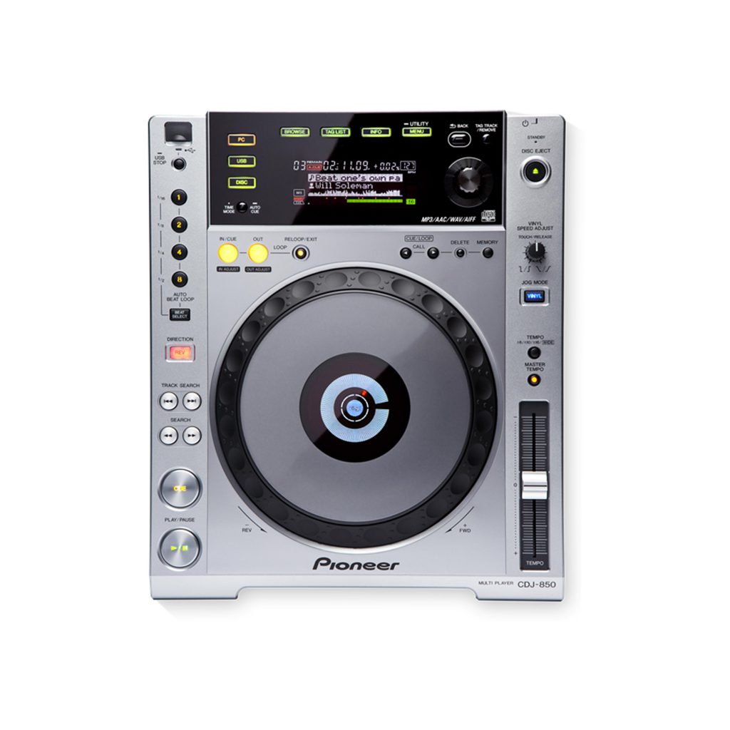 Pioneer CDJ-850 usb/cd speler