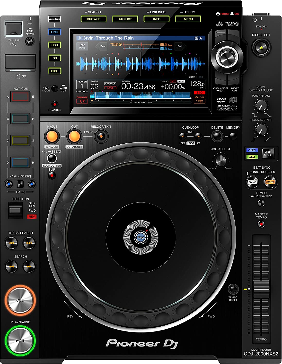 Pioneer CDJ-2000 NXS-2 huren - ALV Rent