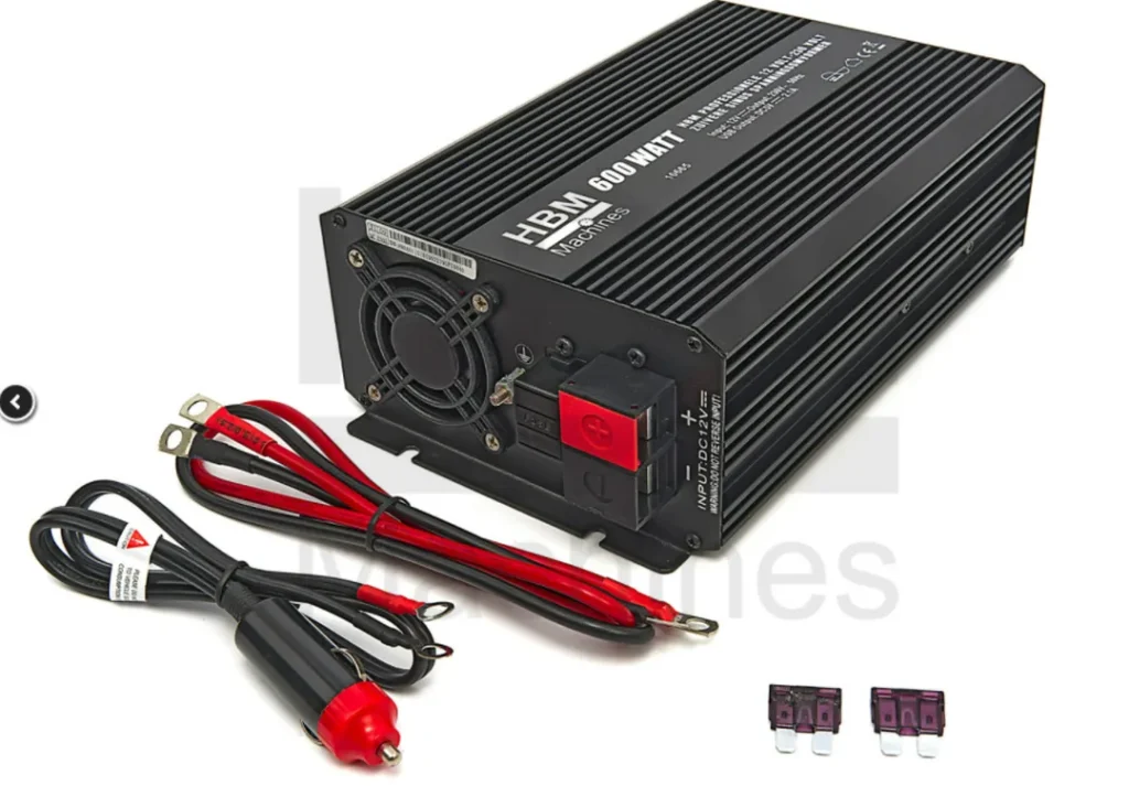 Omvormer 12Volt autostekker naar 230Volt (max 600Watt)