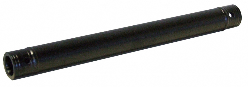 Alubuis 48mm 200cm with couplers Zwart