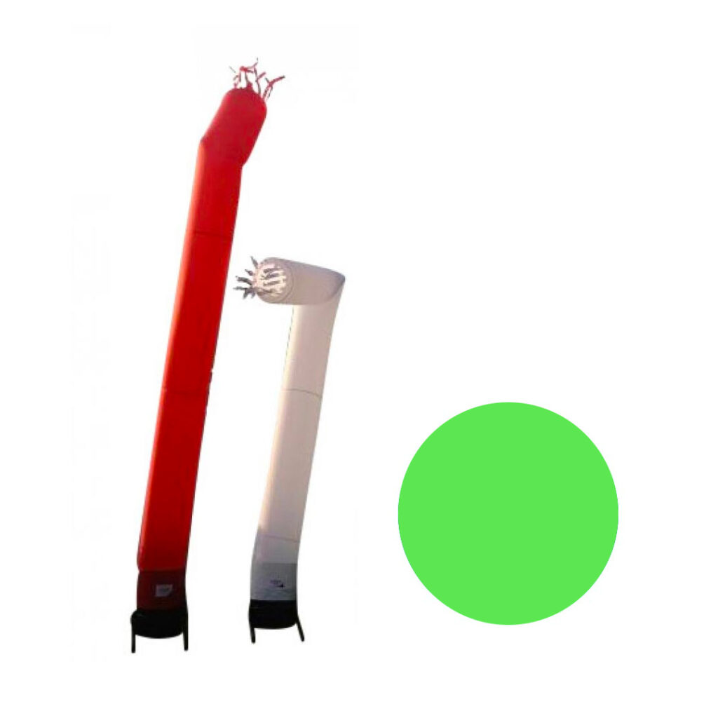 Sky tube 8mtr licht groen