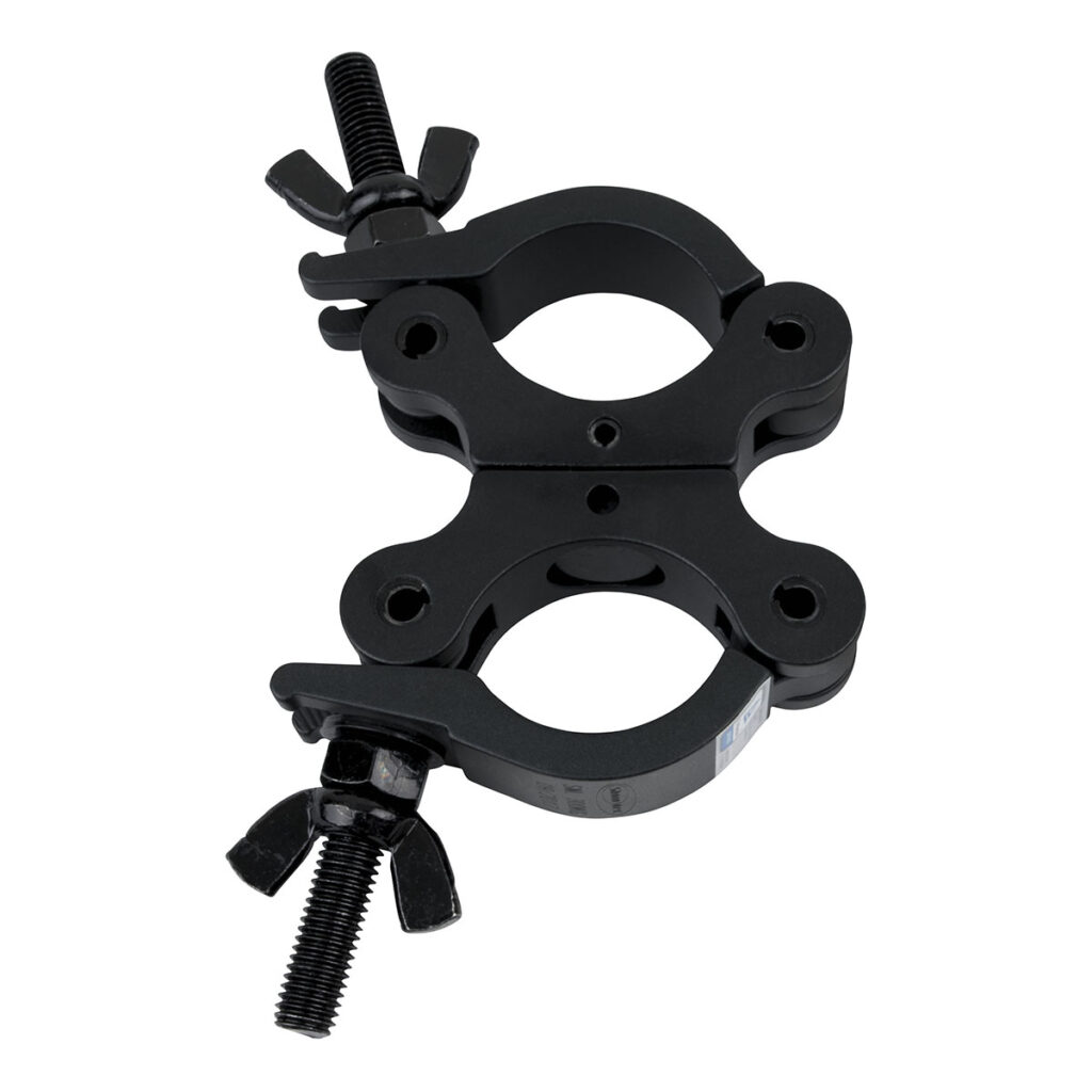 50 mm swivel coupler compact SWL 300Kg Zwart